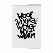 Card - Woof woof woof